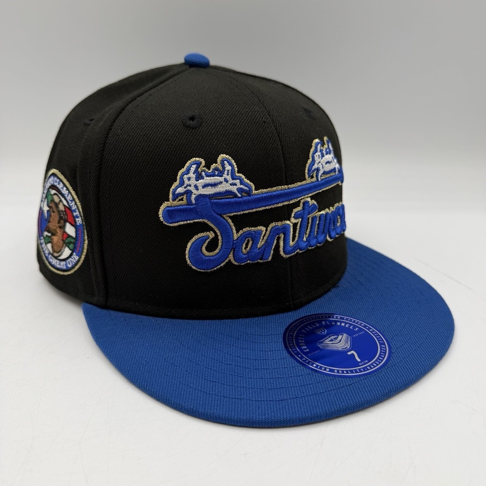 Santurce Crabbers Cangrejeros Ebbets Field Flannels Hat Sz 7 Roberto Clemente